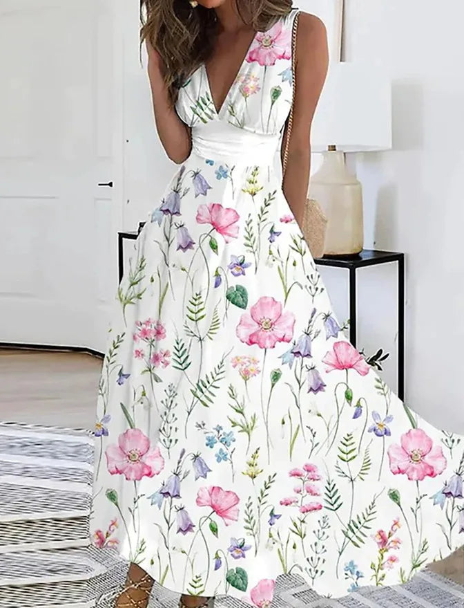 Sleeveless Long Dress