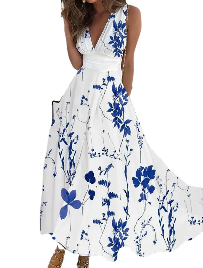 Sleeveless Long Dress