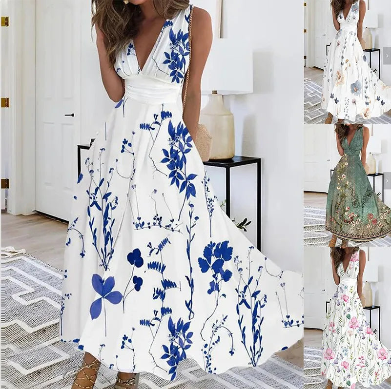 Sleeveless Long Dress