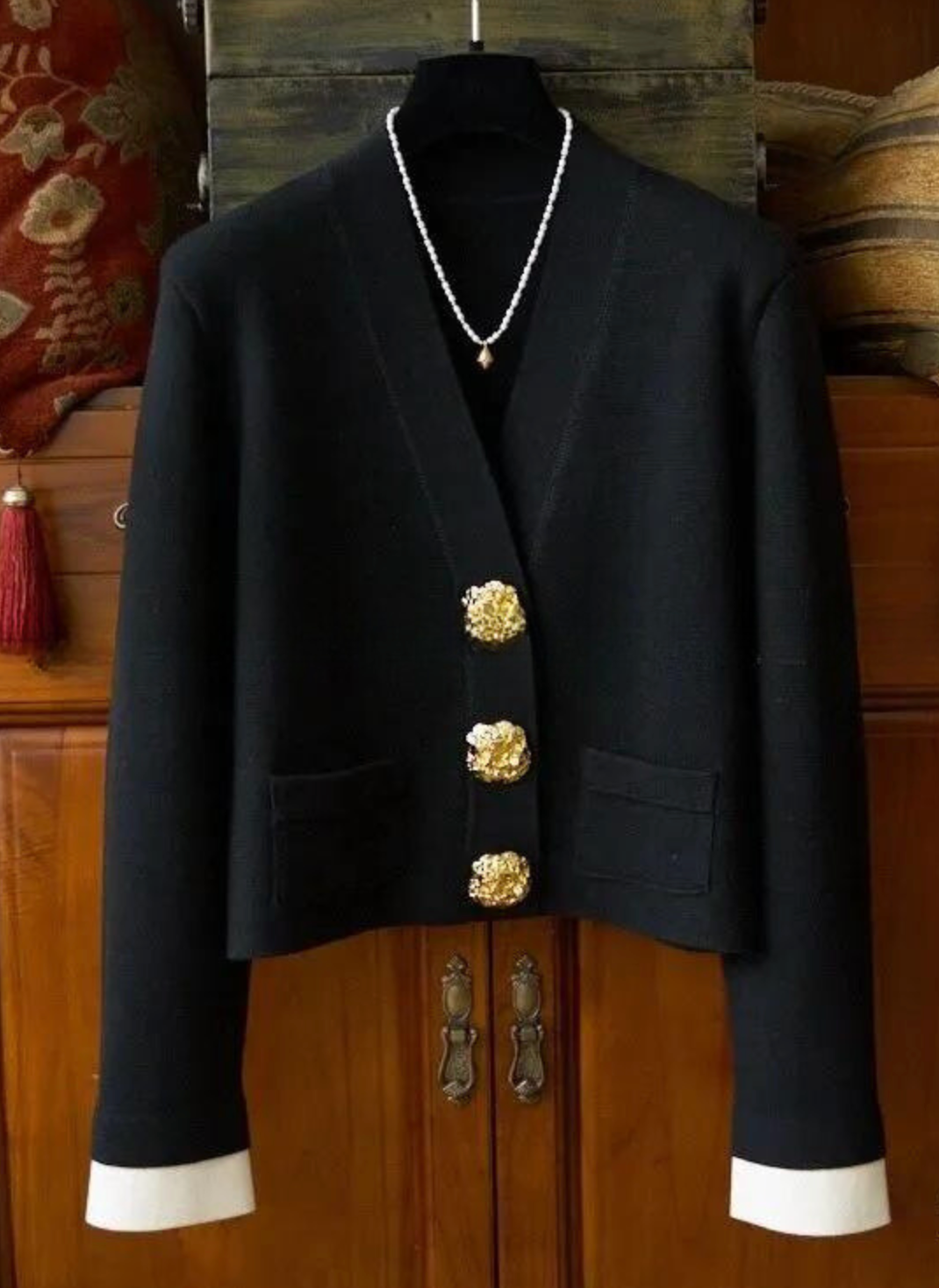 Long Sleeve Button Jacket